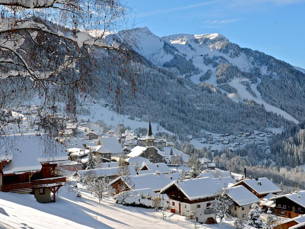 Le Hameau Des 4 Saisons Lägenhet Châtel Exteriör bild